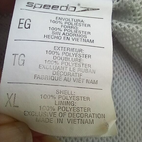 Speedo Team Collection Plaid Swim Trunks-Size X-Large-Mesh Brief-Pockets-UPF - Picture 9 of 10